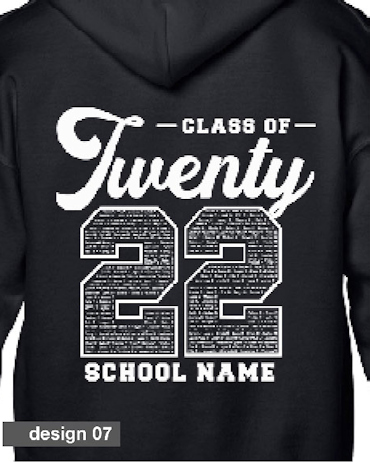 Hoodie back design 7
